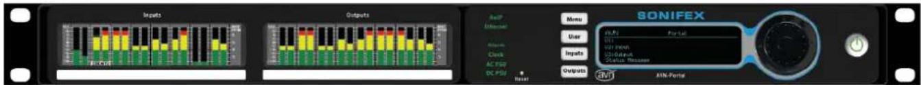 Inputs Outputs ResP External User Input Controls AC PSF DC PSF ResA Menu Vi-Fi For Call VIN V1 V2 V3 Output Status Receiver ATS-Portal
