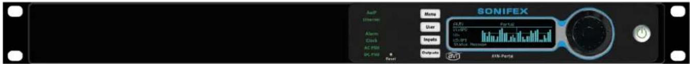 SONIFEX AVP Estimation Alarm Clock AC PM DC PM Reset Menu User Inputs Outputs SPT ATN Ports