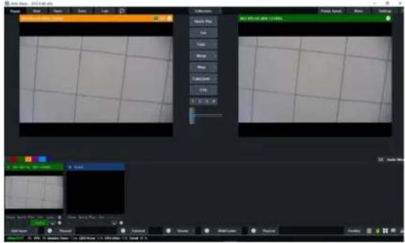 Screenshot of a 3D modeling software interface showing tool panels, property panels, and a grid workspace with Chinese labels.