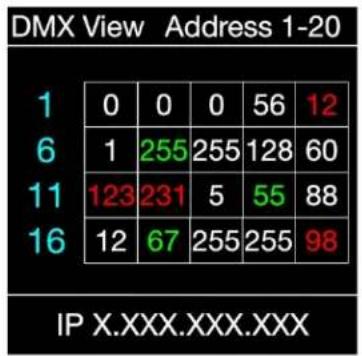 Obsidian Netron EN4 - DMX Test Display - Grid - 1