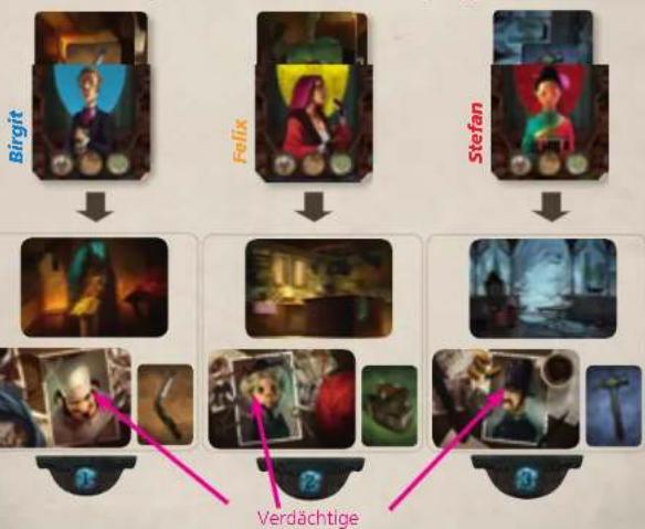 Asmodee Mysterium - Schritt I – Gegenüberstellung der Verdächtigen - 2