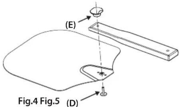 CASO PizzaChef 400° - Montering av pizzaspaden - 1
