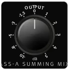 OUTPUT 0 1 3 2 5 3 8 7 0 5 dB USS-A SUMMING MIX