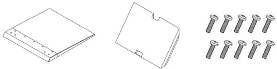 TCL 85C755 - スタンドを取り付ける - 1