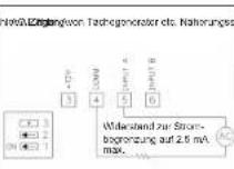 Wachendorff PAX I - Anschluss des Eingangssensors - 5