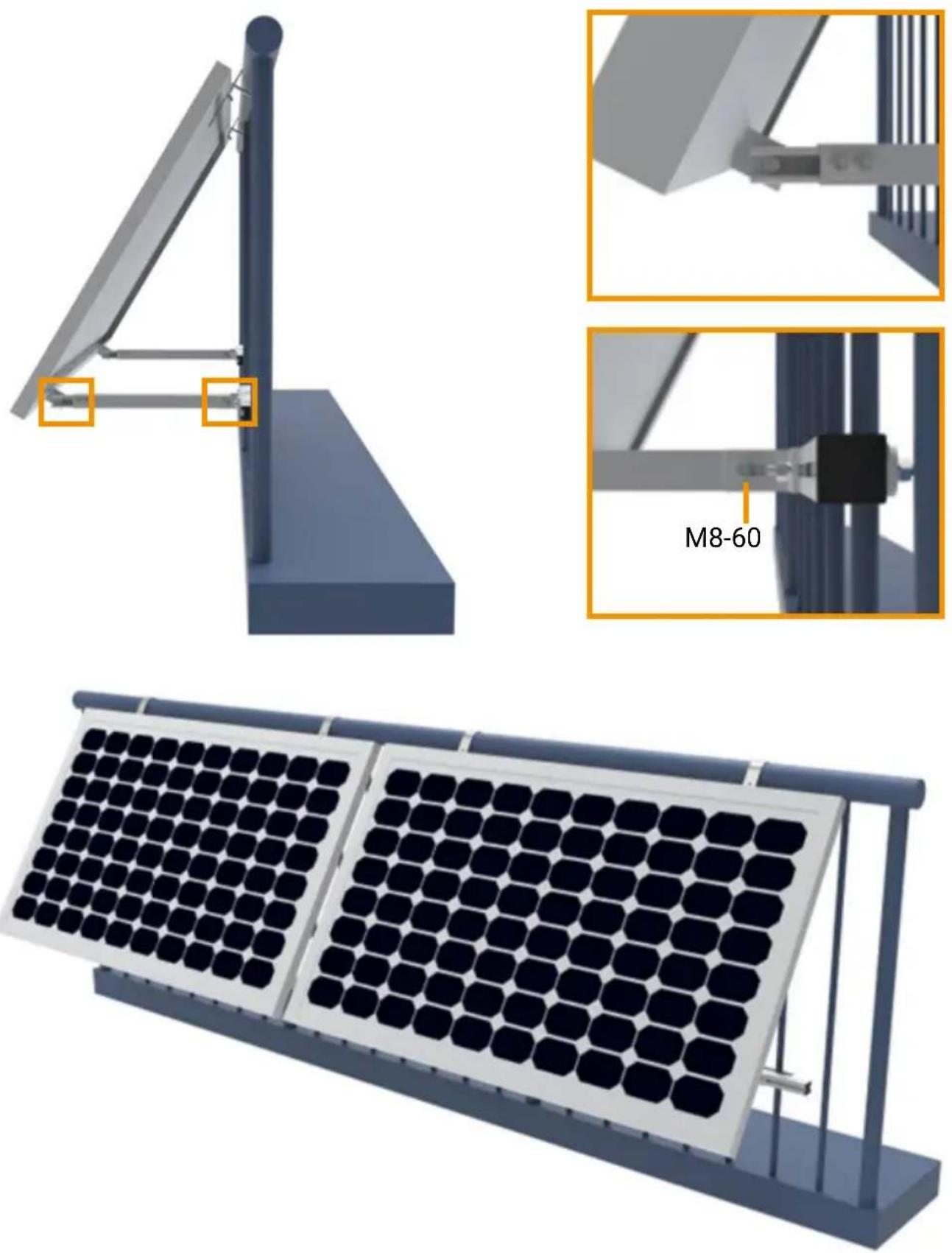 KKT Kolbe BALKON2R-19 - Montage komplettes Balkon-Kit - 4