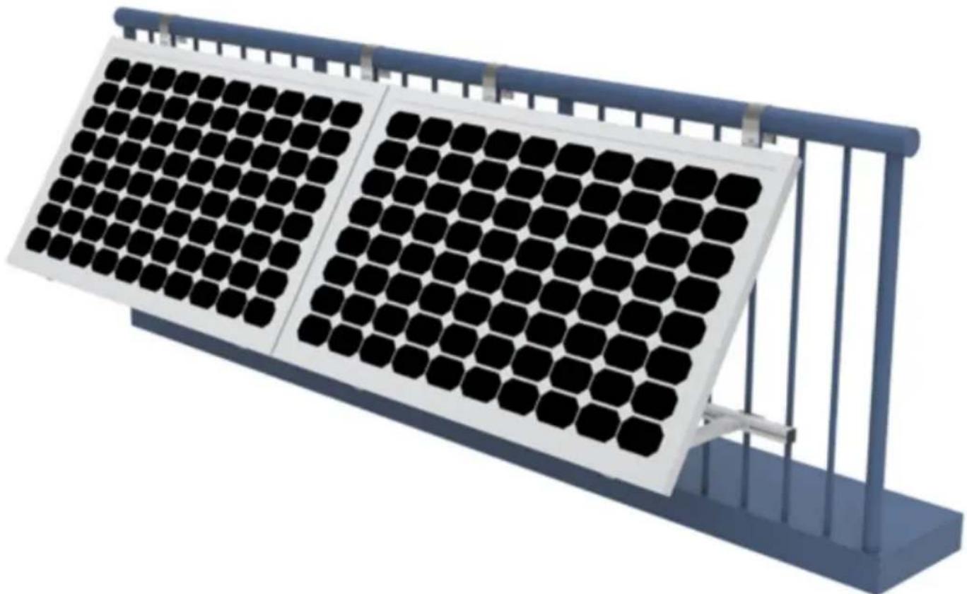 KKT Kolbe BALKON2R-19 - Verstellbares Balkonmontage-Kit - 1