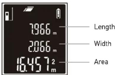 7.966 m 2.066 m 16.457 m² Length Width Area