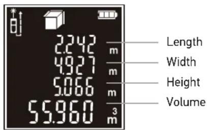 2.242 6.67 4.927 5.066 55.960 m³ m m m m Length Width Height Volume