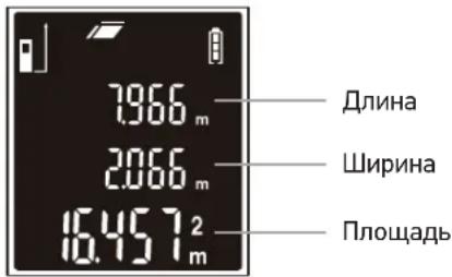 7966 m 2066 m 16457 2 m Длина Ширина Площадь