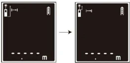 Diagram showing a device before and after transformation, with labeled components and dashed lines indicating positions.