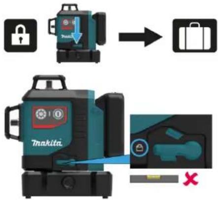 MAKITA SK700D - Transport des Instruments - 1