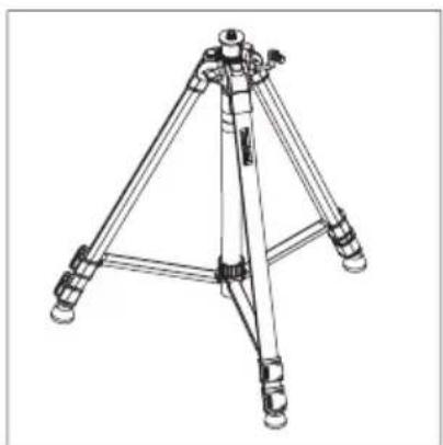MAKITA SK312GD - Aufstellen des Kreuzlinienlasers - 2
