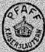 PFAFF Klasse 130 - Garanlieschein - 1