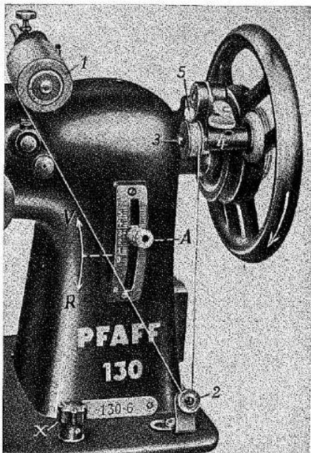 PFAFF 130 130-6 2 A 3 5 R X