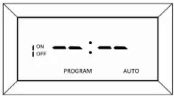 ON OFF PROGRAM AUTO