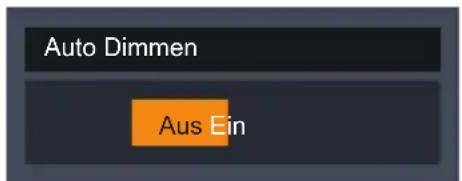 Auto Dimmen Aus Ein