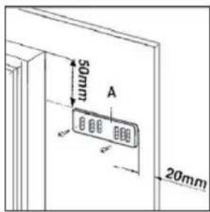 INDESIT IN D 2040 E - Montaggio porta a trascinamento - 3
