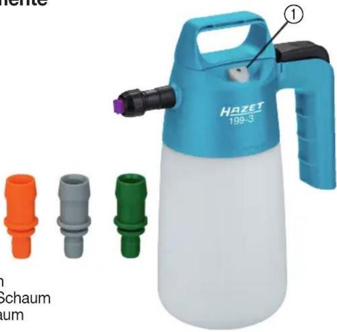 HAZET 199-3 ① n Schaum um