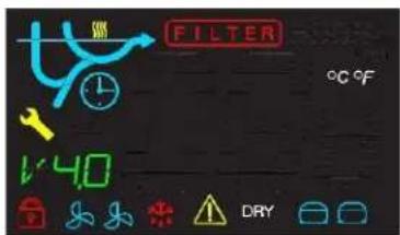 FILTER ON O'F V 40 DRY