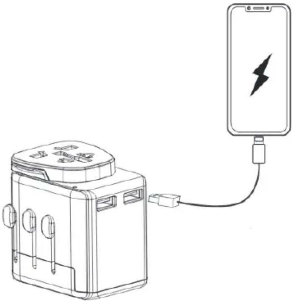 Bearware 303439 - Using as USB charger - 1