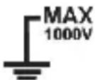 Sonel CMP-100 - Symbole bezpieczeństwa - 4