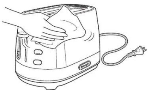 DELONGHI Active CTLA2003J - 本体表面が汚れたら - 1