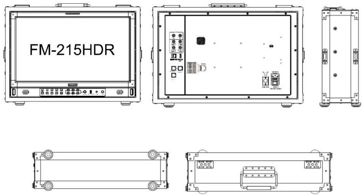 SWIT FM-215HDR - Appearance and Size - 1