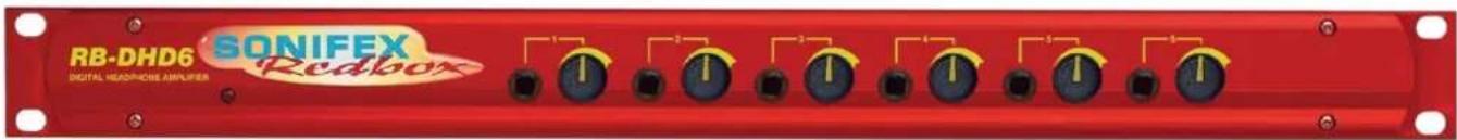 RB-DHD6 SONIFEX Digital Headphone Amplifier