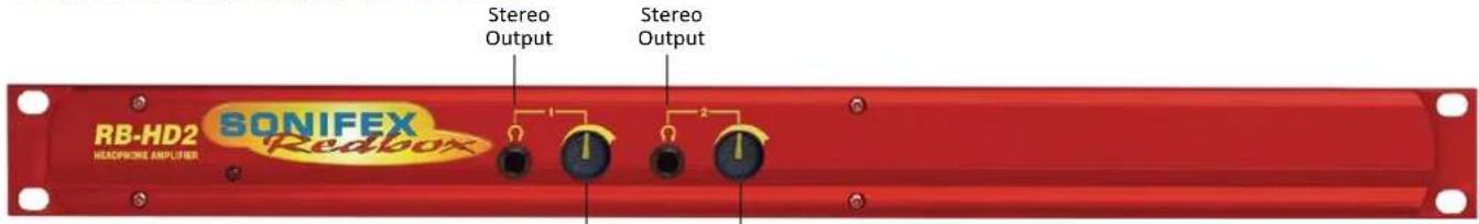 RB-HD2 SONIFEX REBOX Stereo Output Stereo Output 1 1 1 2
