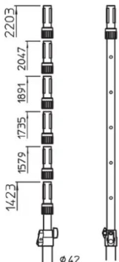 2203 2047 1891 1735 1579 1423 Ø 42