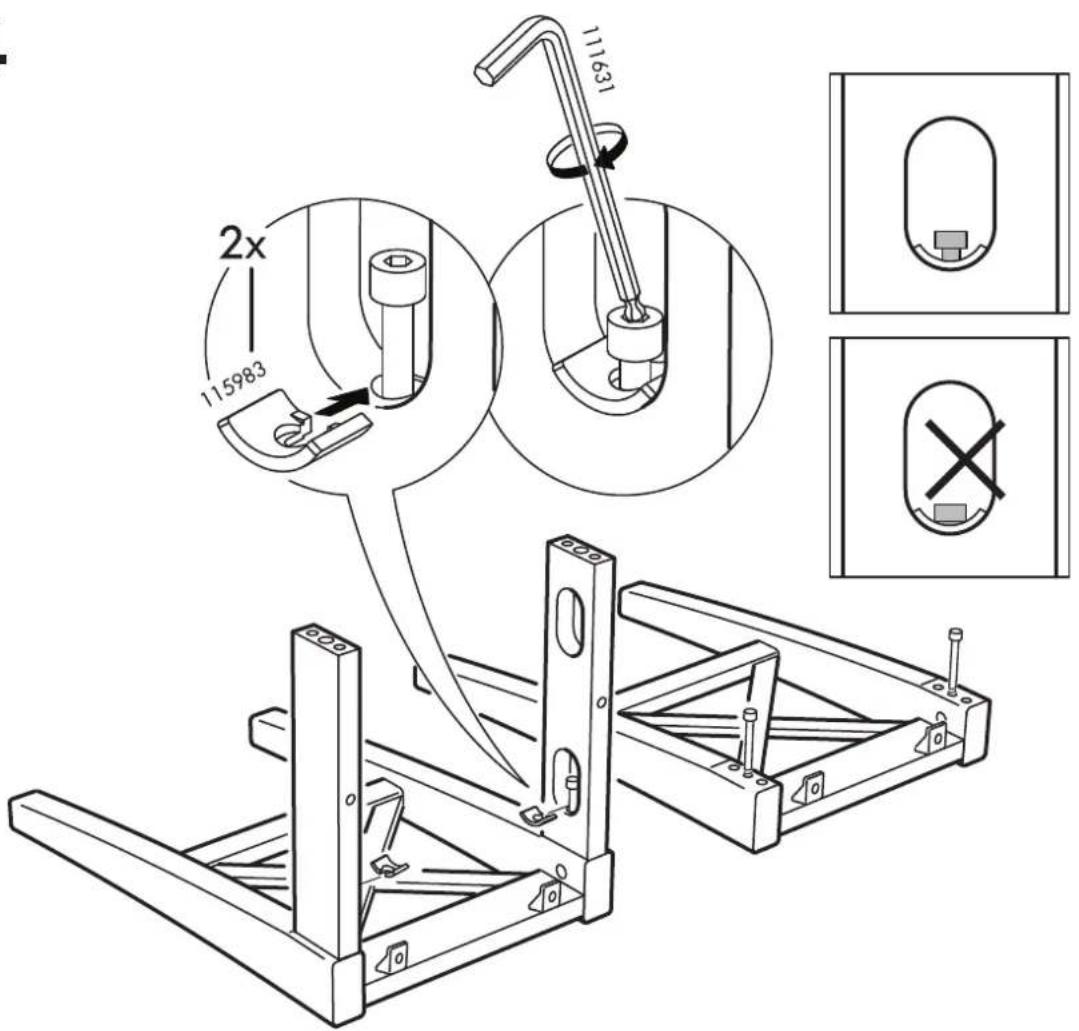 Technical diagram of a mechanical device with labeled parts and assembly instructions in Chinese