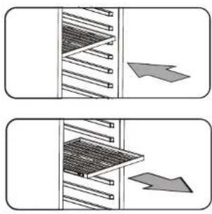 DELONGHI DEWC54S - Opening and closing roller shelves - 1