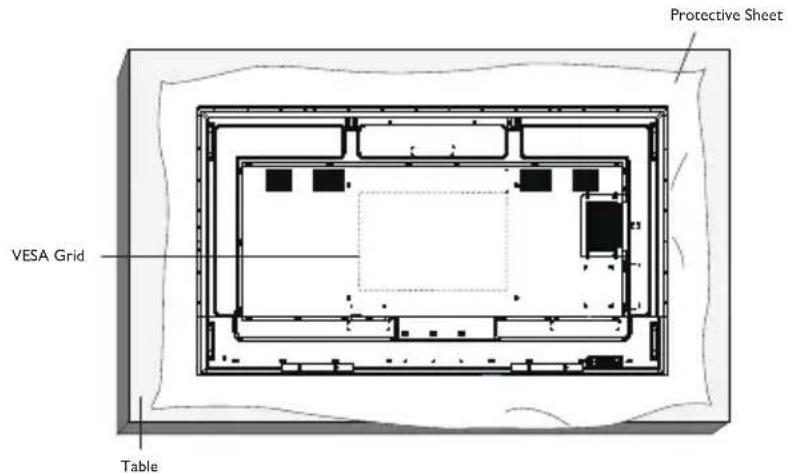 Protective Sheet VESA Grid Table