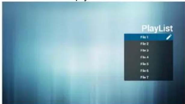 PlayList File 1 File 2 File 3 File 4 File 5 File 6 File 7