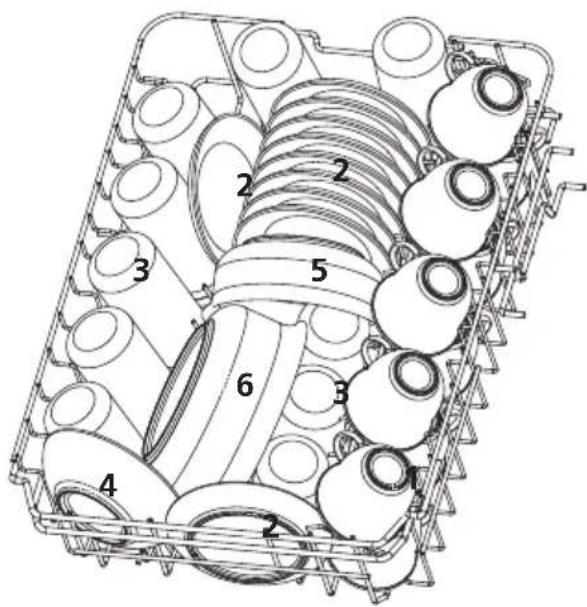 HISENSE HI520D10X - Upper basket: - 1