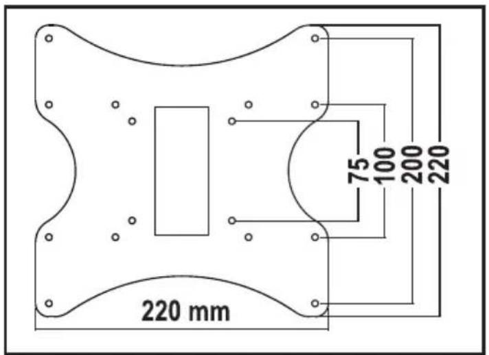 220 mm 75 100 200 220