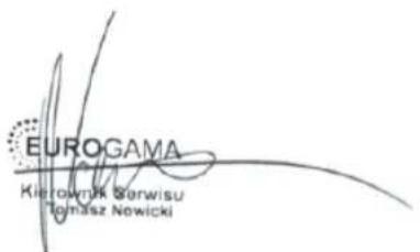 EUROGAMA Kiezownik Berwisu Tomasz Nowicki