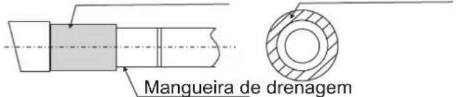 Mangueira de drenagem
