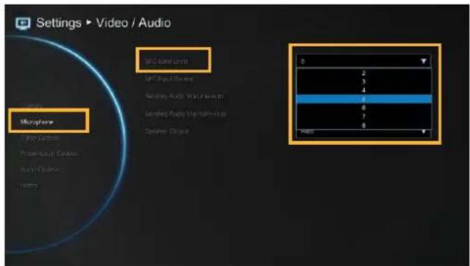Settings ▶ Video / Audio Microphone Audio Output Audio Output Audio Output Audio Output Audio Output Audio Output Audio Output Audio Output Audio Output Audio Output Audio Output Audio Output Audio Output Audio Output Audio Output Audio Output Audio Output Audio Output Audio Output Audio Output Audio Output Audio Output Audio Output Audio Output Audio Output Audio Output Audio Output Audio Output Audio Output Audio Output Audio Output Audio Output Audio Output Audio Output