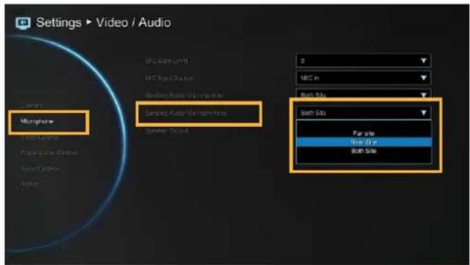 Settings ▶ Video / Audio Microphone Batch Size For size Batch Size Batch Size
