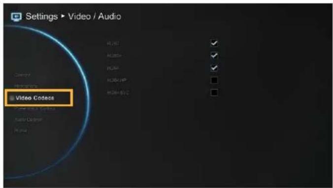 Settings ▶ Video / Audio Video Codes Hi/Hi Hi/Hi+ Hi/Hi Hi/Hi HP Hi/Hi 8.5.2 Hi/Hi Hi/Hi Hi/Hi Hi/Hi Hi/Hi Hi/Hi Hi/Hi Hi/Hi Hi/Hi Hi/Hi Hi/Hi Hi/Hi Hi/Hi Hi/Hi Hi/Hi Hi/Hi Hi/Hi Hi/Hi Hi/Hi Hi/Hi Hi/Hi Hi/Hi Hi/Hi Hi/Hi Hi/Hi Hi/High Hi/High Hi/High Hi/High Hi/High Hi/High Hi/High Hi/High Hi/High Hi/High Hi/High Hi/High Hi/High Hi/High Hi/High Hi/High Hi/High Hi/High Hi/High Hi/High Hi/High Hi/High Hi/High Hi/High Hi/High Hi/ High