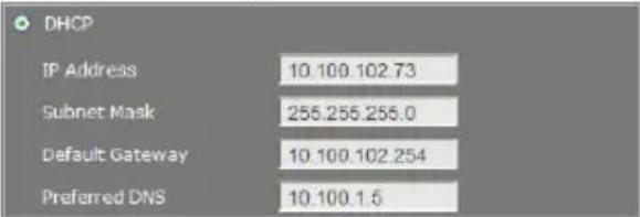 AVer FD2000 - System > Network > Setting - 2