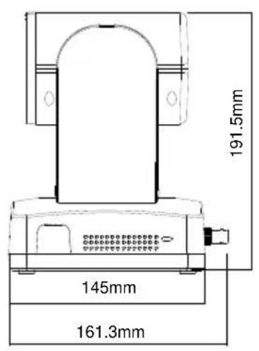 191.5mm 145mm 161.3mm