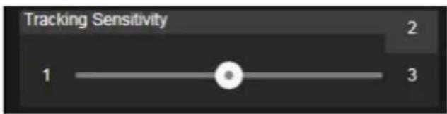 Tracking Sensitivity 1 2 3