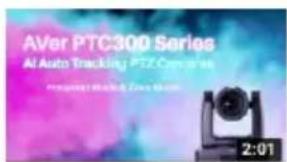AVer PTC300 Series AI Auto Tracking PTZ Com series 2:01