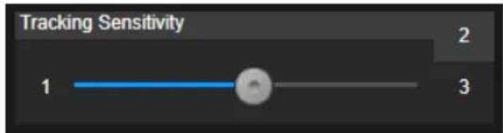 Tracking Sensitivity 1 2 3