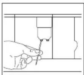 HISENSE CM4340DBG - Cleaning the drip tray (F) - 4