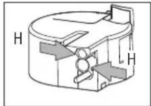 HISENSE CM4340DBG - All components can be washed in a dishwasher, placing them in the top basket of the dishwasher. - 4
