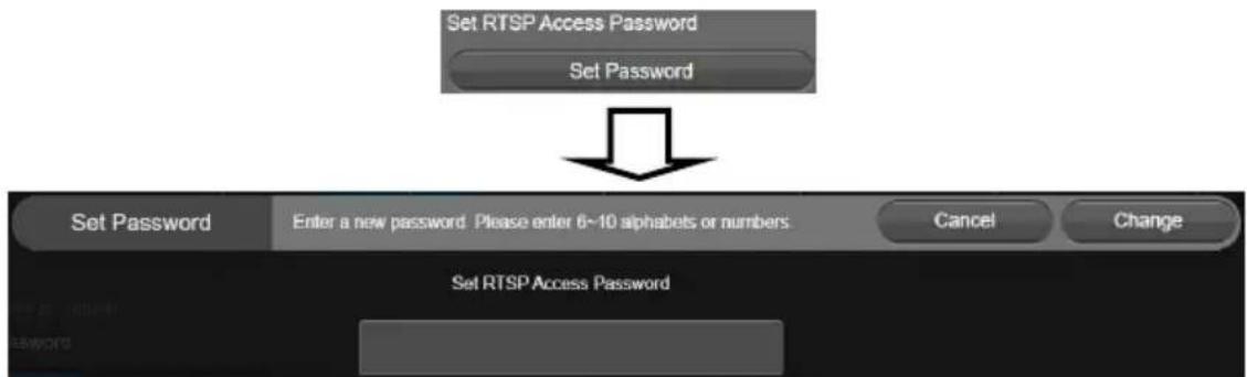 AVer VC550 - Set RTSP Access Password - 1